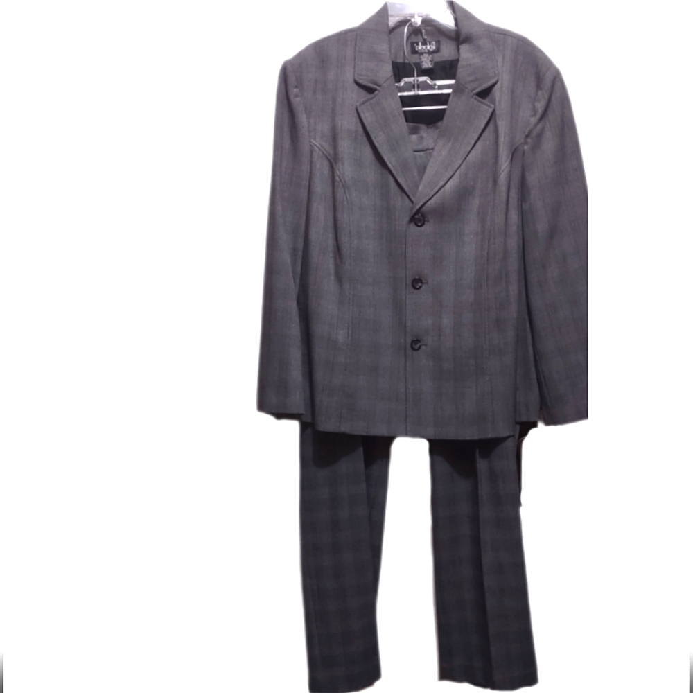 Sz 22W Rafaella Suit: Slacks & Blazer